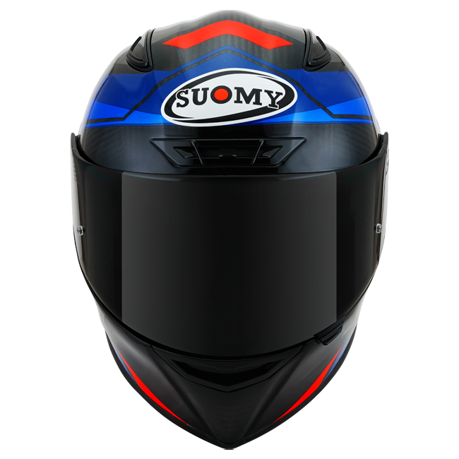 Suomy tx-pro timón de carbono glam azul k6tx0008