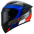 Suomy tx-pro timón de carbono glam azul k6tx0008