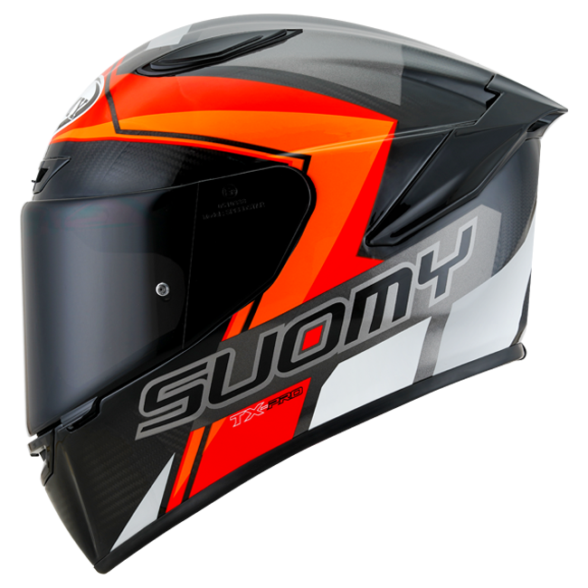 Suomy TX-Pro Helm Carbon Glam Orange K6TX0009