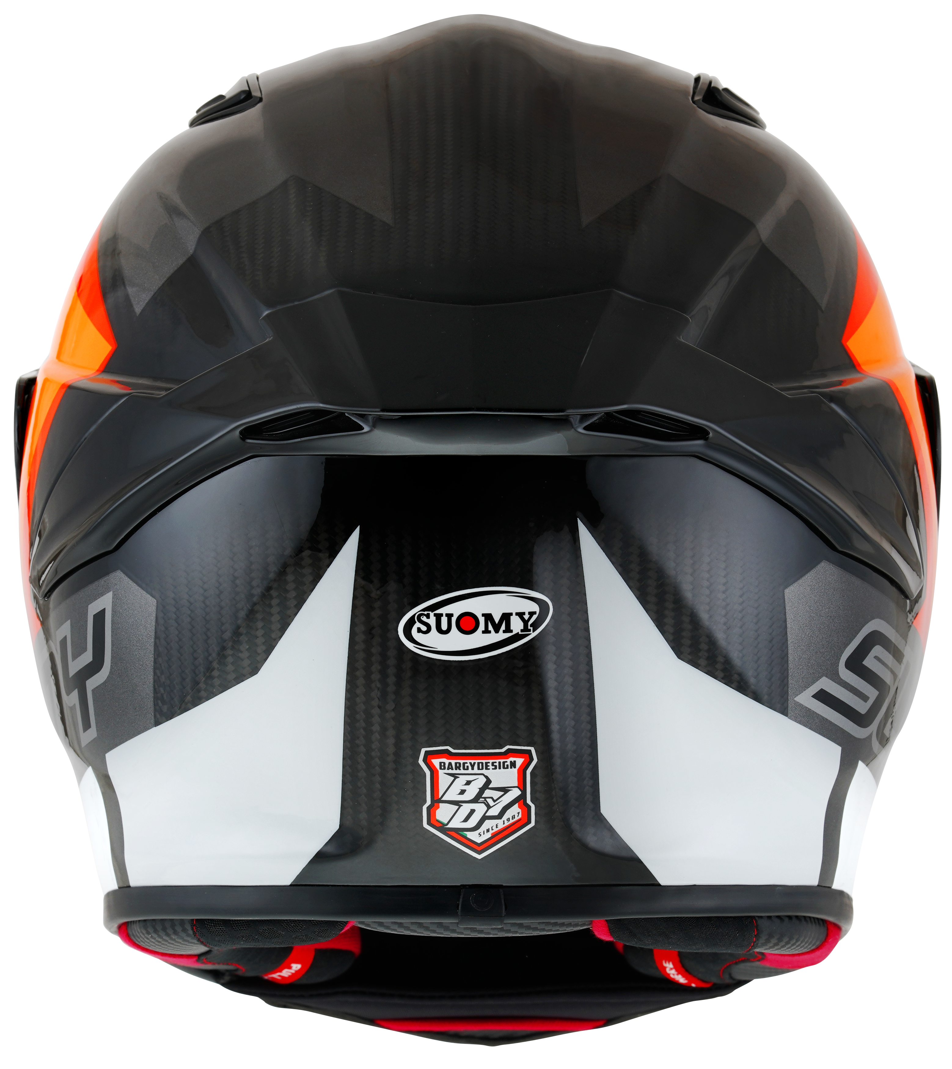 Suomy TX-Pro Helm Carbon Glam Orange K6TX0009