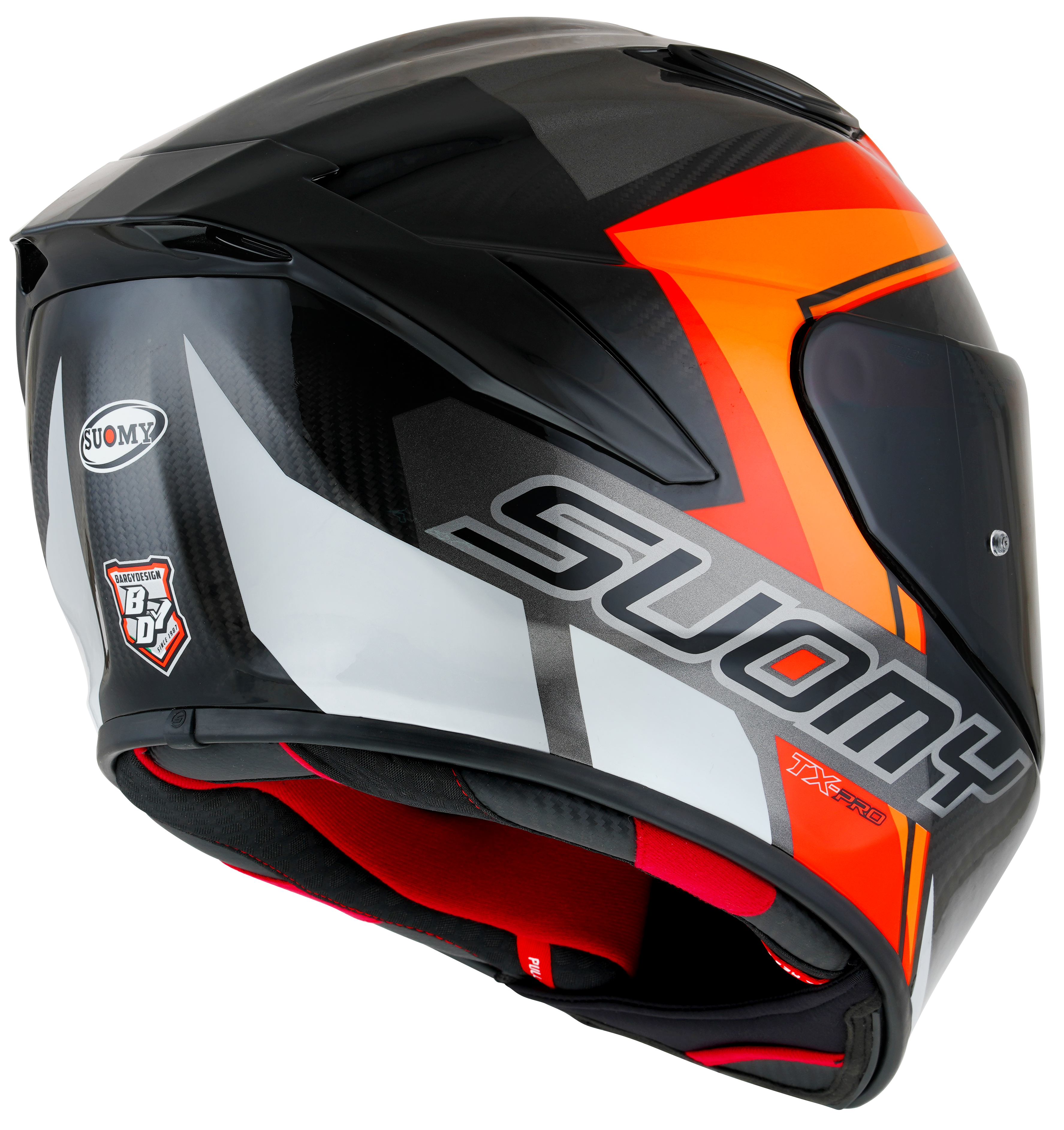 Suomy TX-Pro Helm Carbon Glam Orange K6TX0009