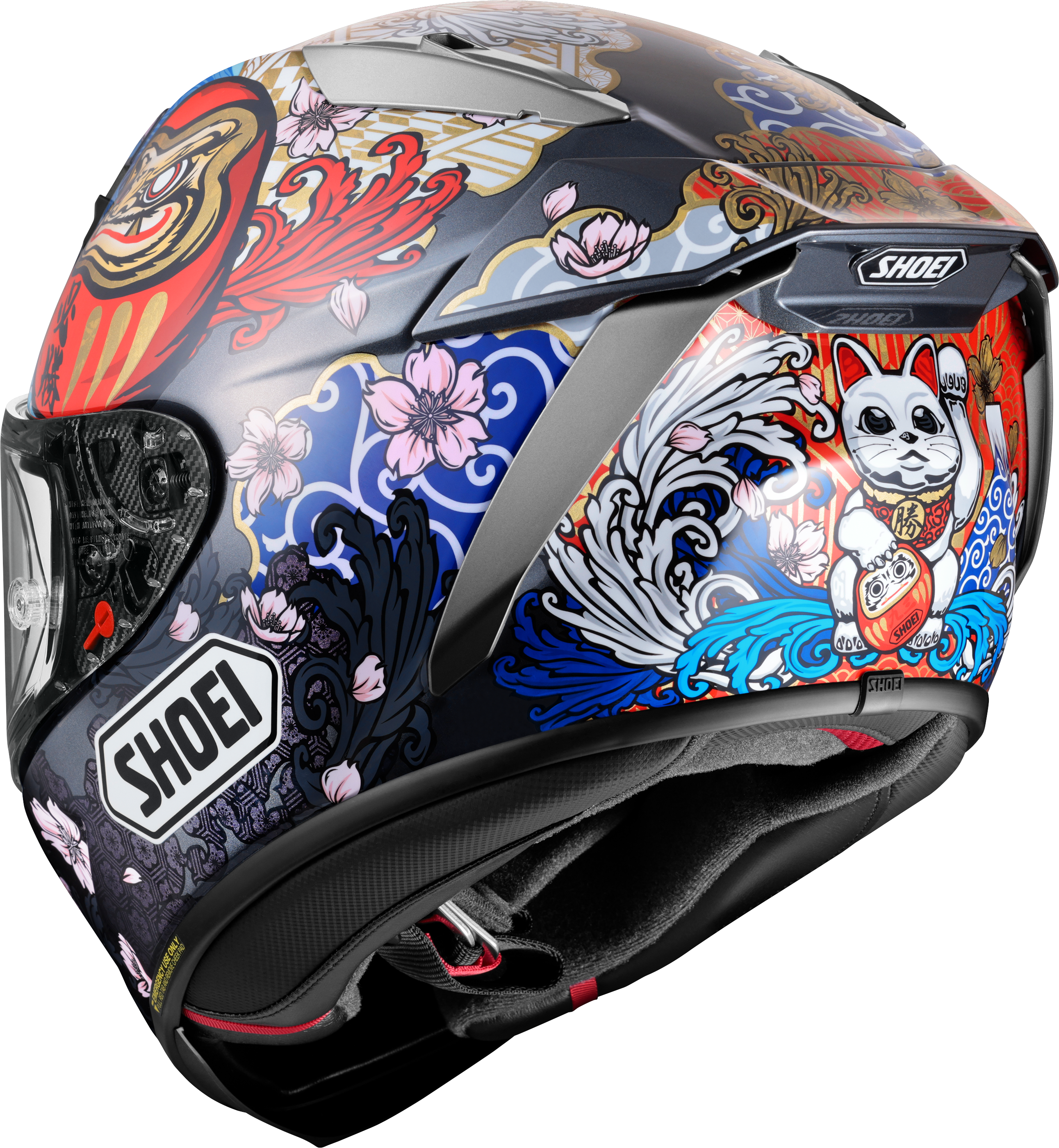 Shoei X-Spr Pro Helm Márquez Motegi5 TC-1-Marc Márquez Motegi 2024 Replica