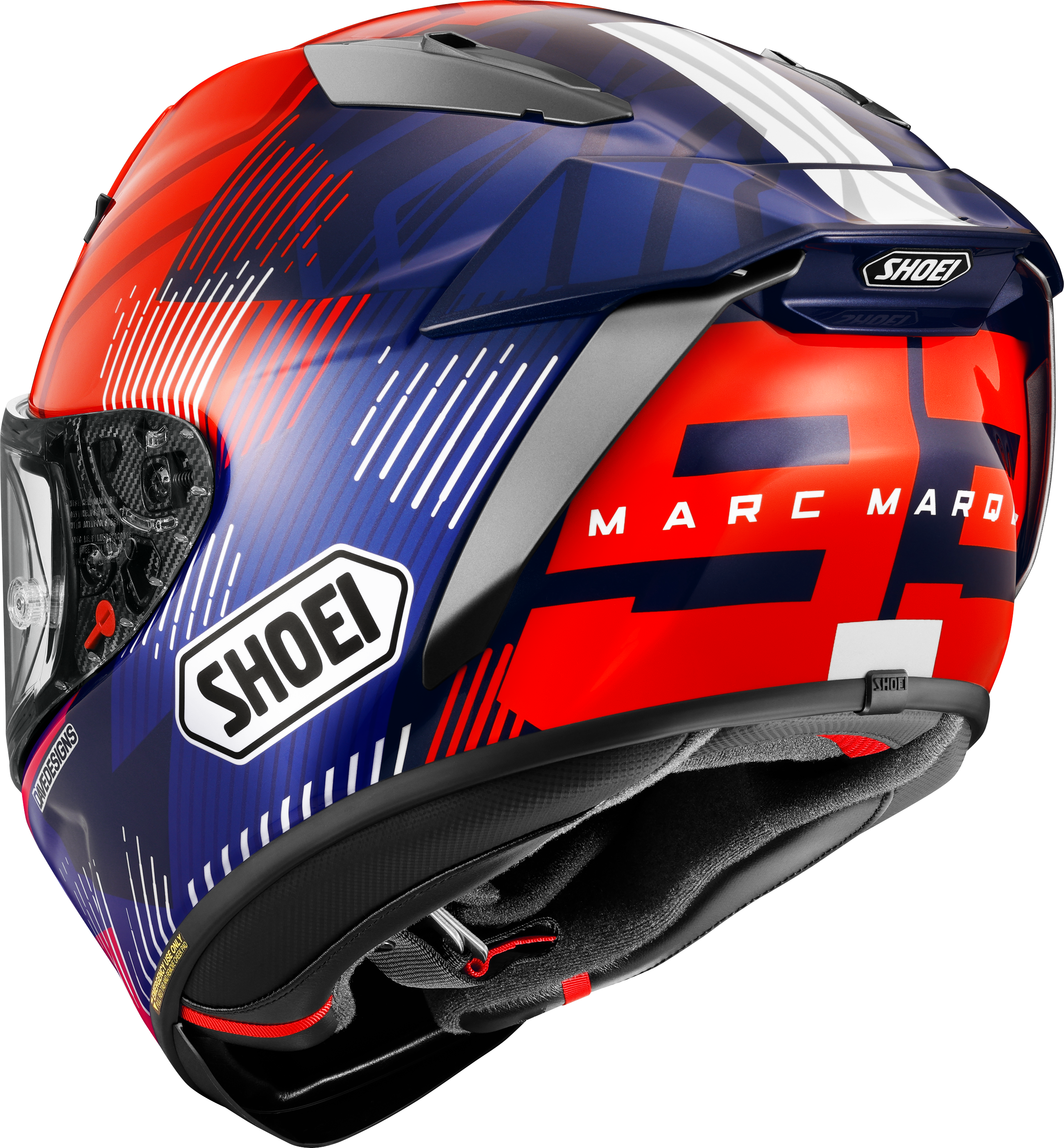 Shoei X-Spr Pro Helm Márquez8 TC-1 Marc Márquez Réplica 2024