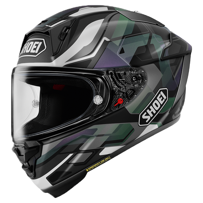 shoei green helmet Shoei X-SPR PRO Valion TC-5 – Racing helmet Matt