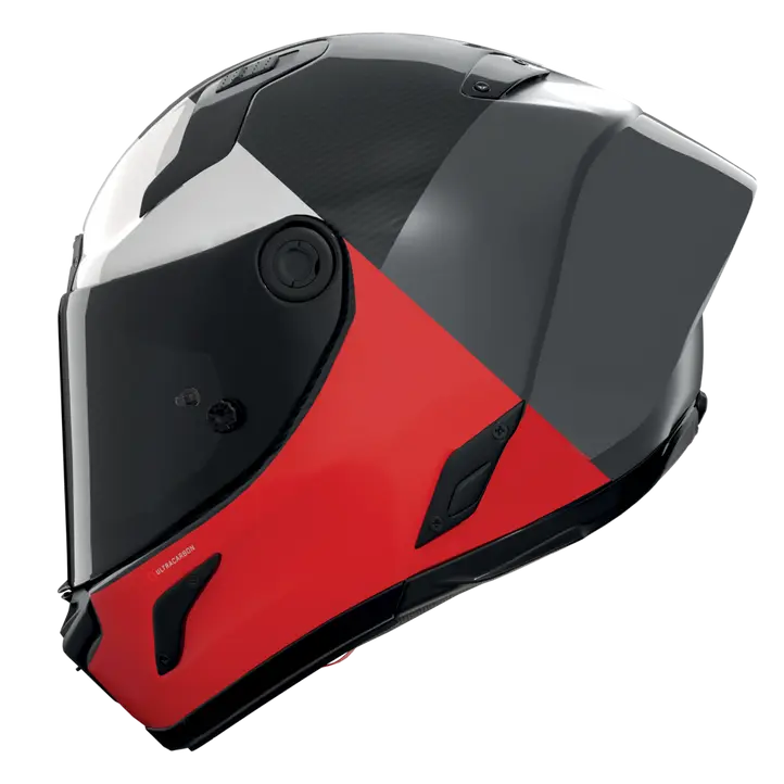 Casco Nolan X-804 RS Ultra Carbon Blocco Rojo/Blanco 369