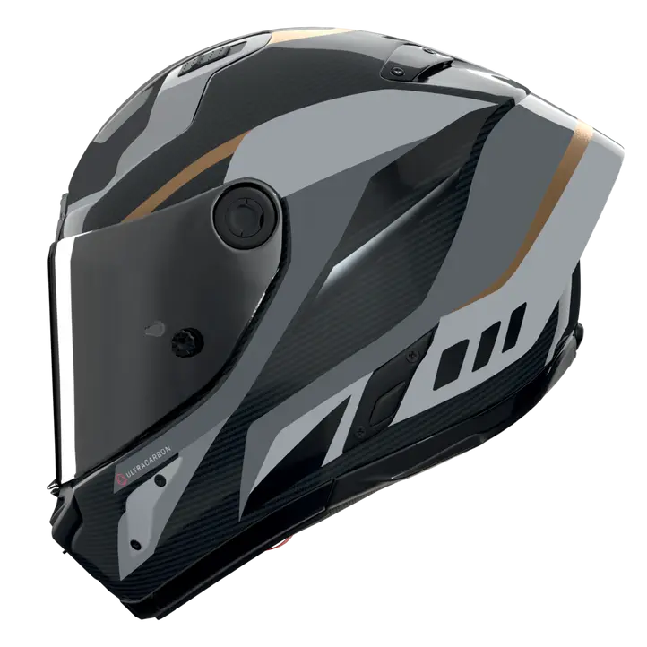 Casco Nolan X-804 RS Ultra Carbon Lesmo Negro/Gris/Oro 361
