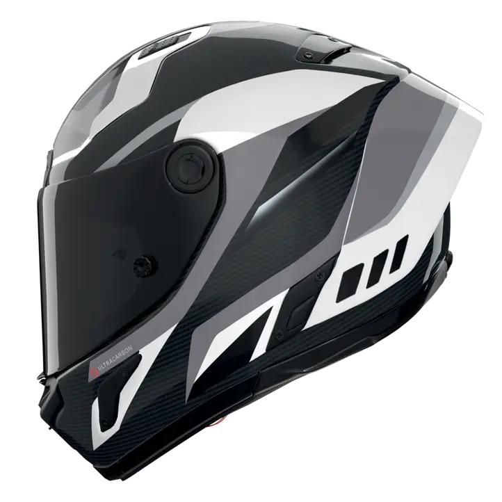Casco Nolan X-804 RS Ultra Carbon Lesmo Blanco/Negro/Gris 363
