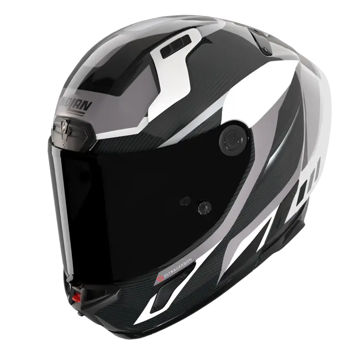Casco Nolan X-804 RS Ultra Carbon Lesmo Blanco/Negro/Gris 363