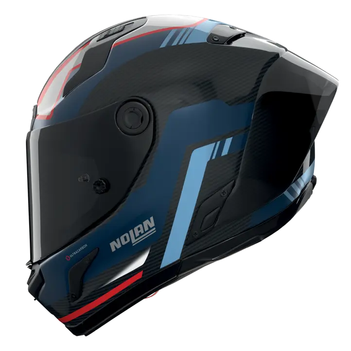 Casco Nolan X-804 RS Ultra Carbon Piega Azul Oscuro/Azul/Rojo 366
