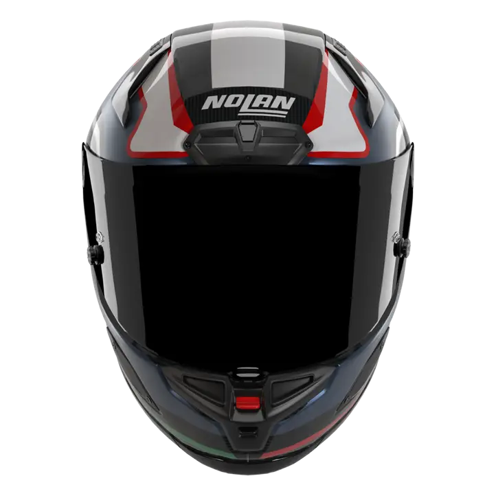 Casco Nolan X-804 RS Ultra Carbon Piega Azul Oscuro/Azul/Rojo 366