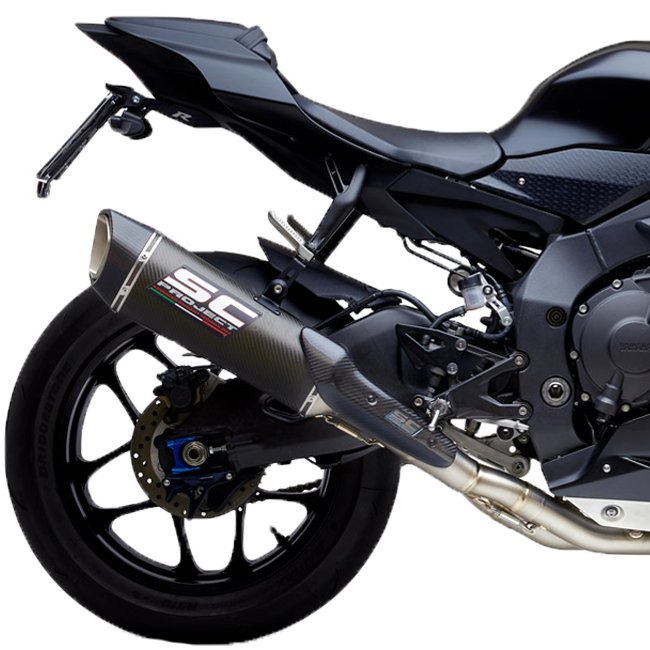 SC-Project Slip-On SC1-R + Cat Tube Yamaha YZF-R1/M RN65 (20-25)