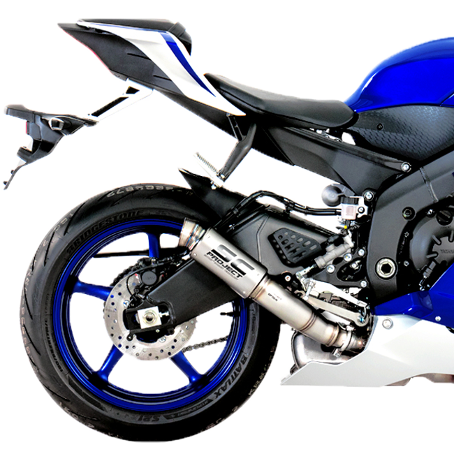 SC-Project Slip-on GP70-R Yamaha YZF-R6 RJ27 (17-25) Y21A-H70