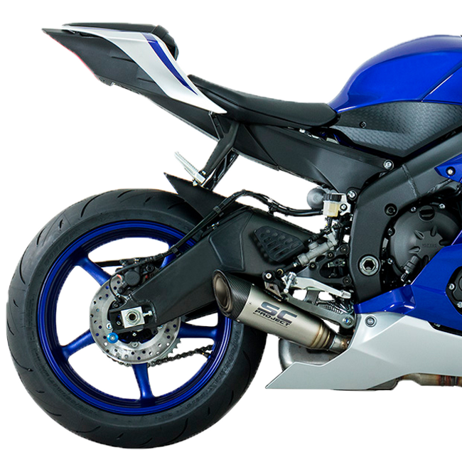 SC-Project Slip-on S1 Yamaha YZF-R6 RJ27 (17-25) Y21A-L41T