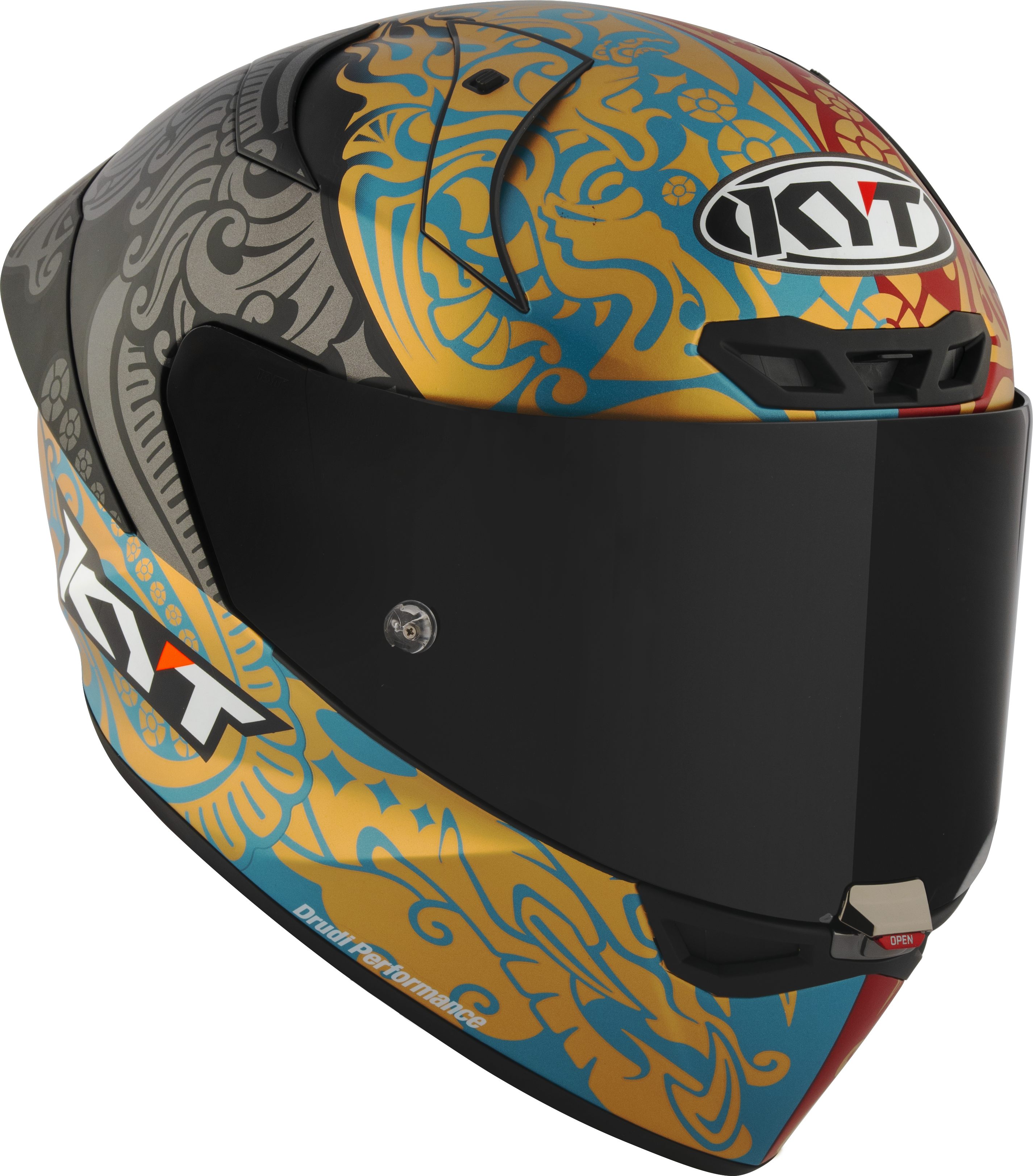 KYT KX-1 Carrera GP Helm Enea Bastianini Réplica Indonesia 2023 Y6KX0004