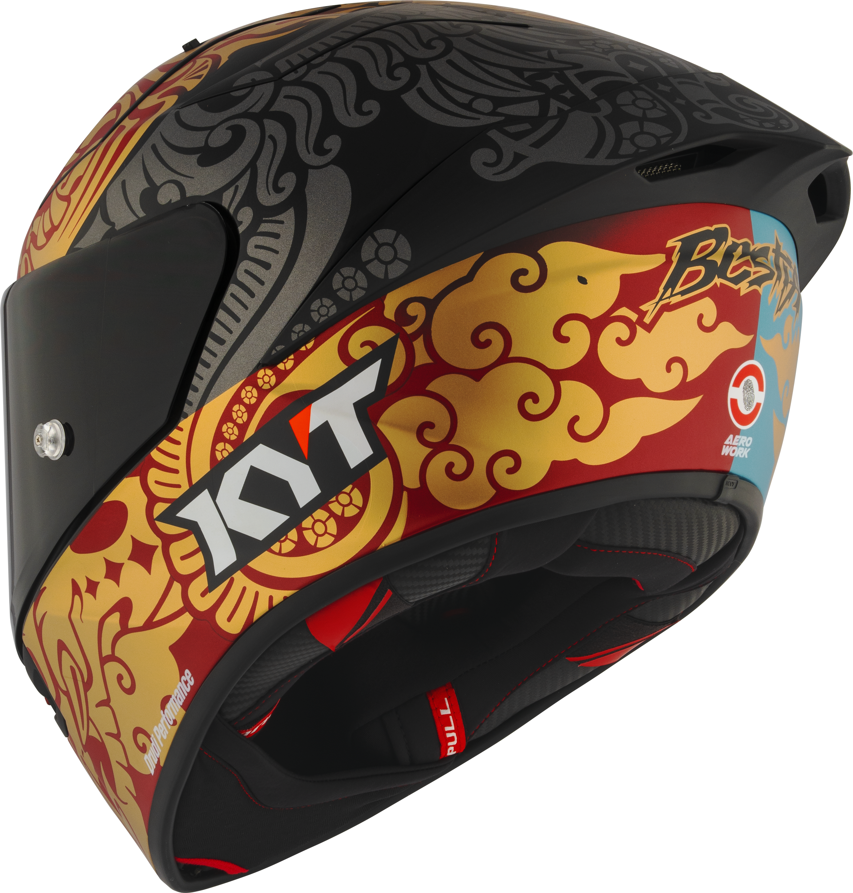 KYT KX-1 Carrera GP Helm Enea Bastianini Réplica Indonesia 2023 Y6KX0004