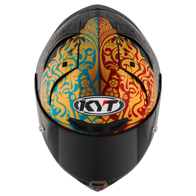 KYT KX-1 Carrera GP Helm Enea Bastianini Réplica Indonesia 2023 Y6KX0004