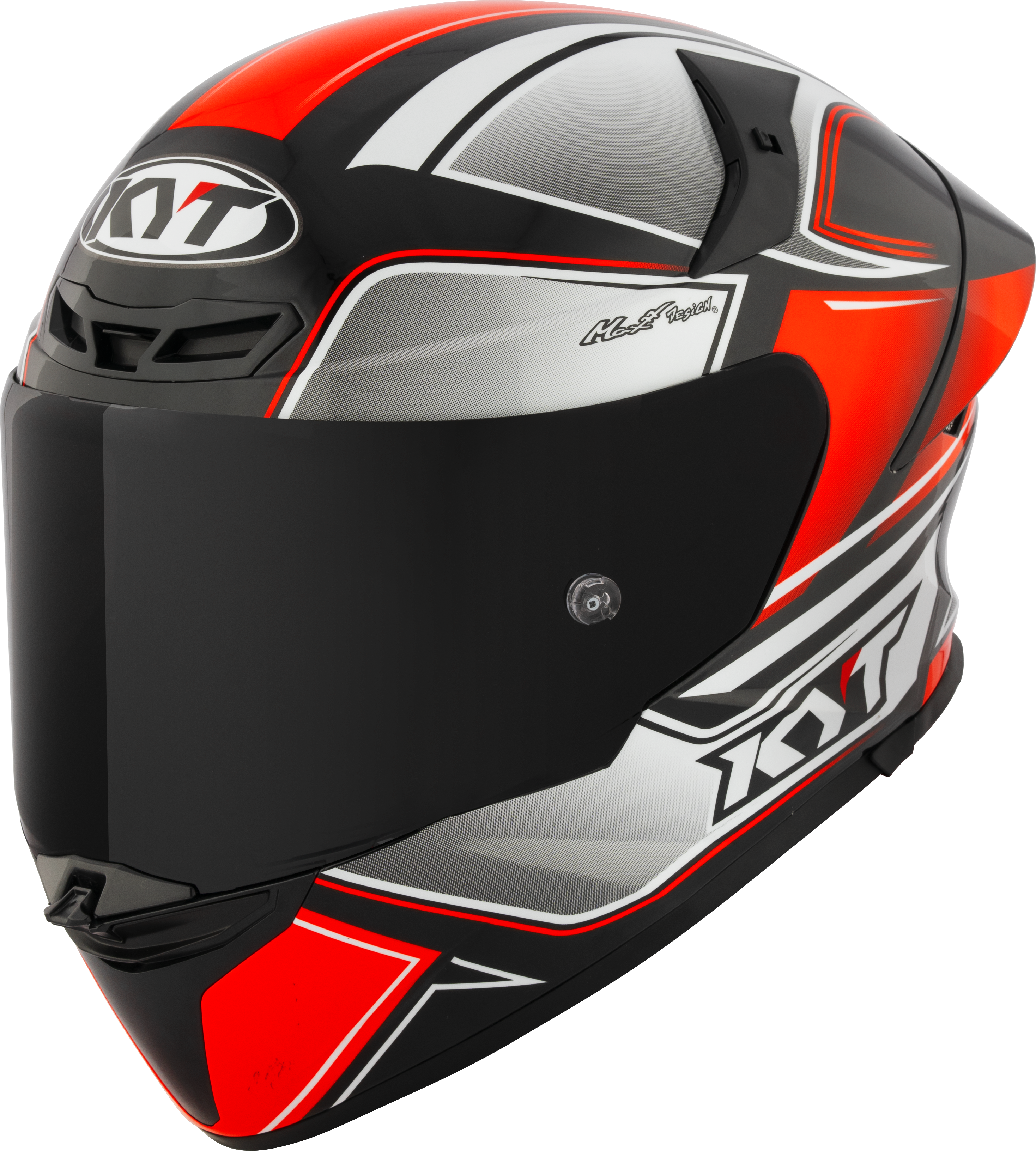 KYT TT-ReVO Helm Tourist Red Flo Y6tr0012