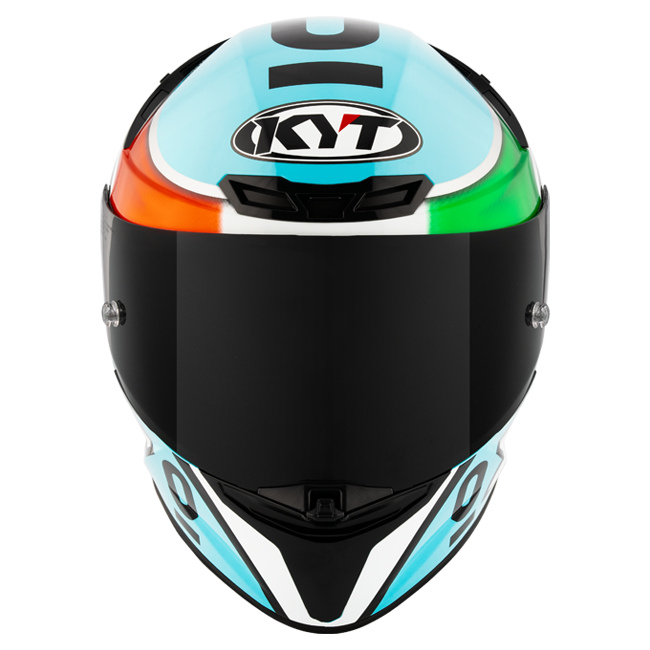 KYT TT-ReVO Helm Leopard Racing Replica Italia Tricolorore Y6TR0017