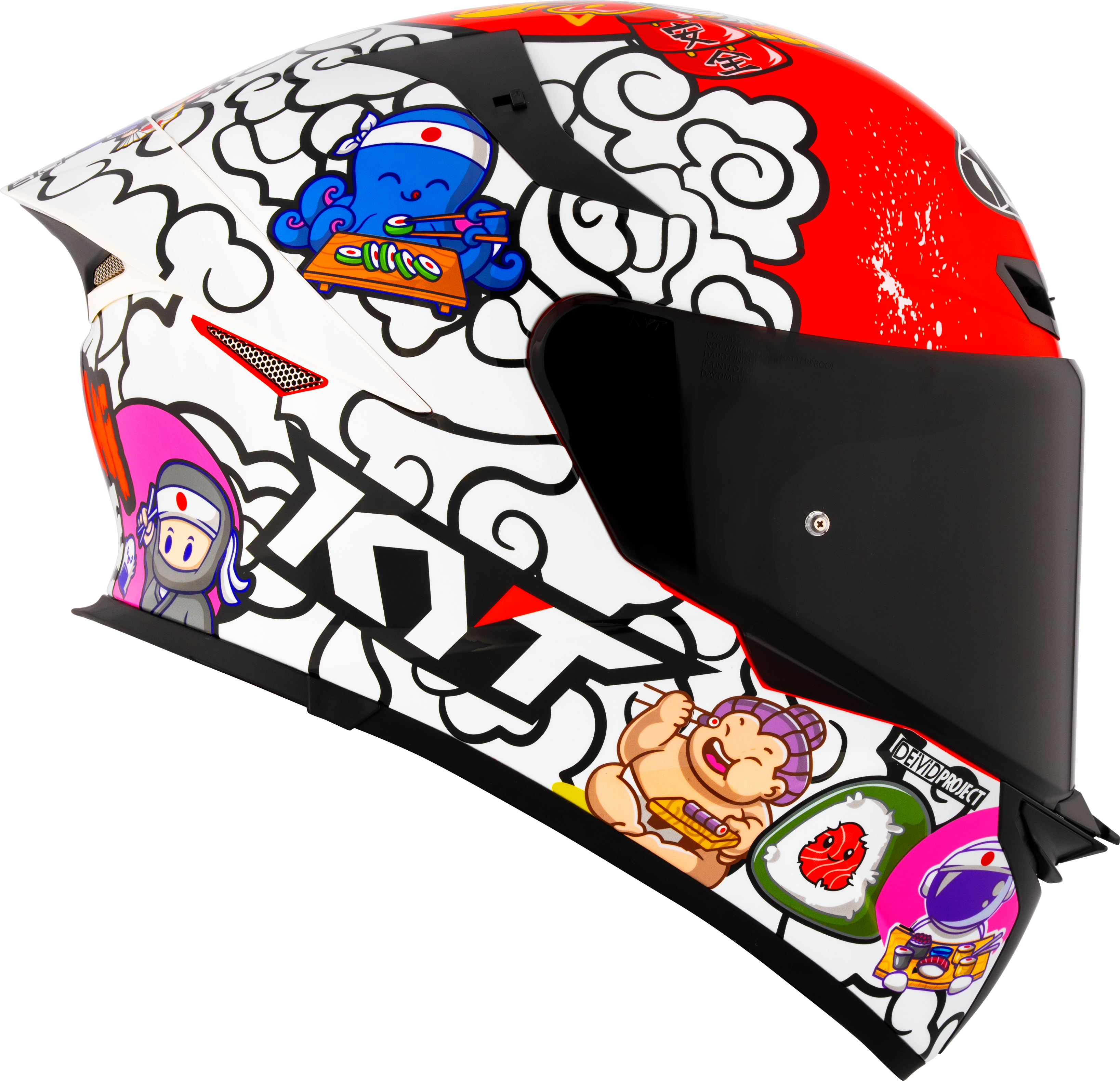 Kyt TT-Revo Helm Sushi Time Y6Tr0042