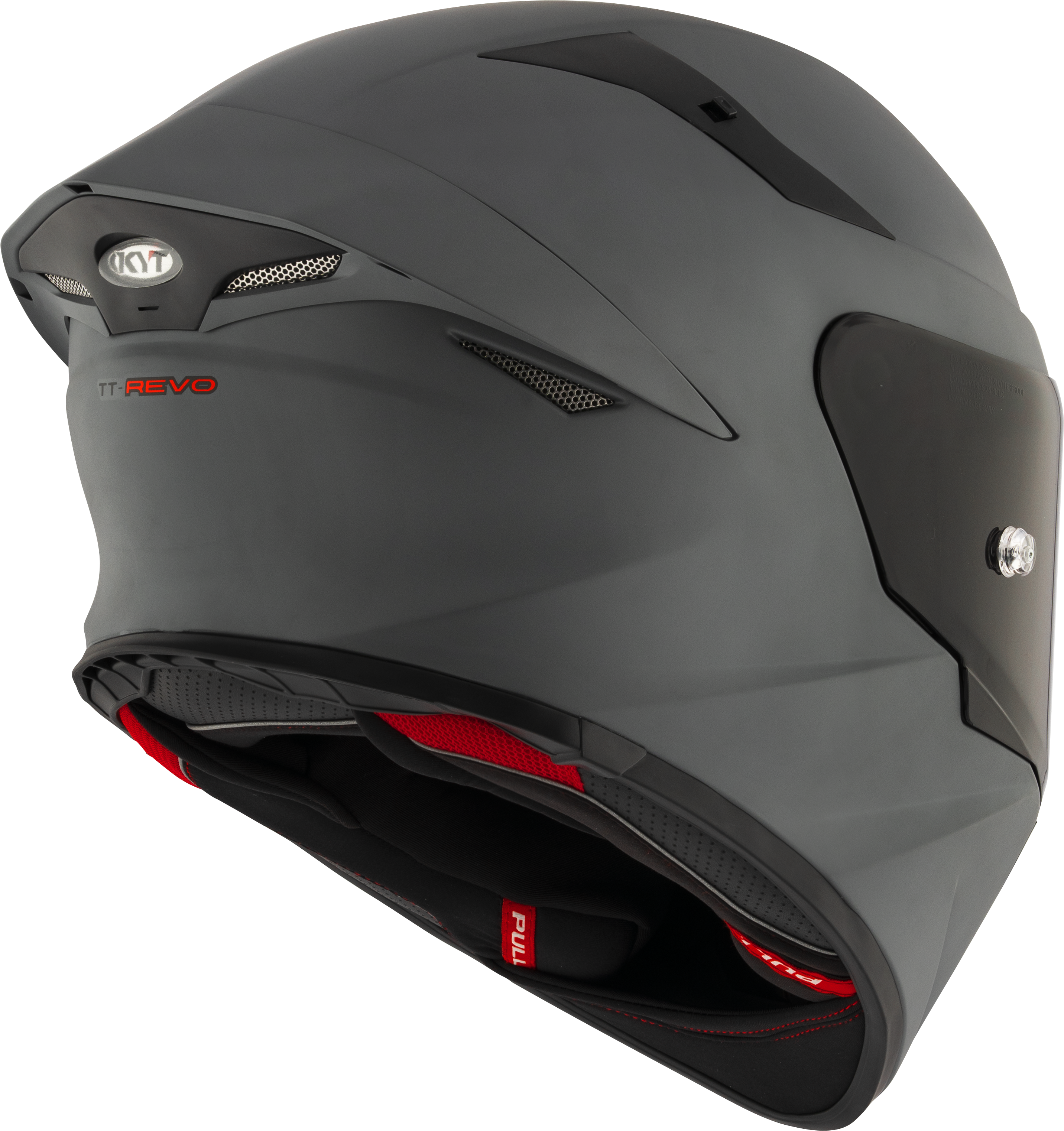 KYT TT-Revo Casco Anthracite Grey Matt Y6Tr00x1
