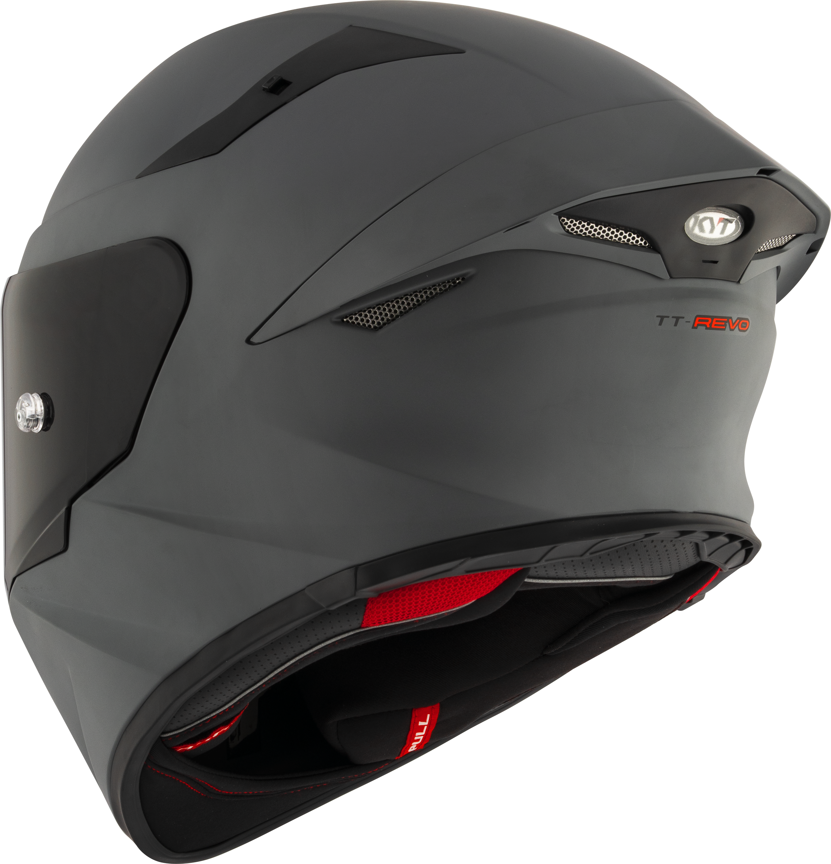 KYT TT-Revo Casco Anthracite Grey Matt Y6Tr00x1