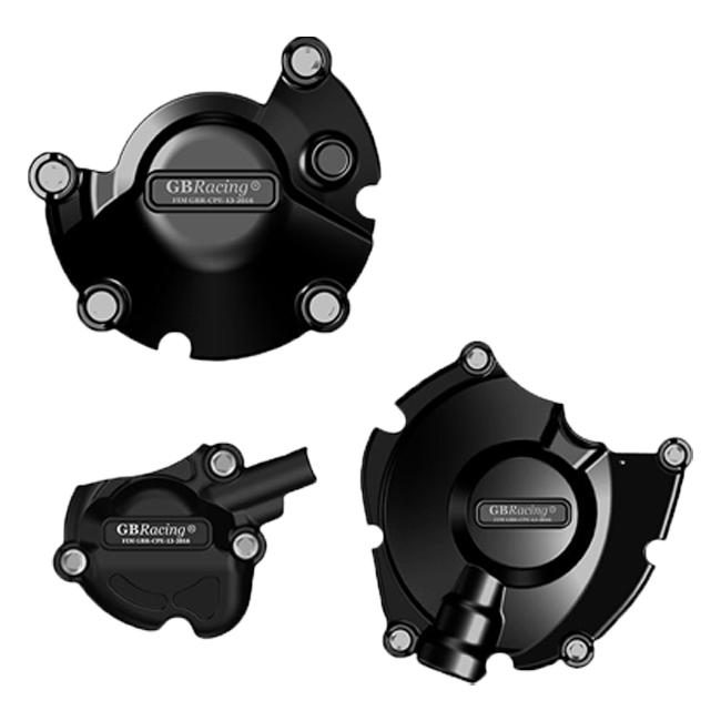 Protectores de tapa del motor Conjunto completo Gbracing Yamaha YZF-R1/M RN32, RN49 y RN65 (15-25)