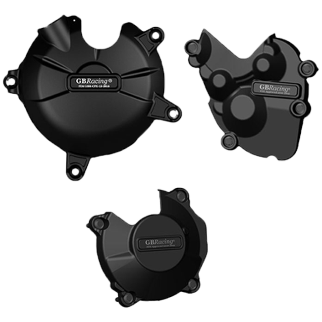 Motor lid protectors complete set gbracing kawasaki ZX-6R/636/RR (09-12)