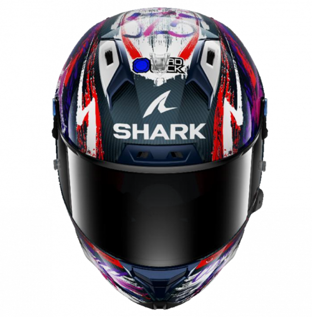 Shark Aeron GP Casco FIM Racing Réplica de la firma de Johann Zarco 2025