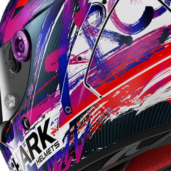 Shark Aeron GP Casco FIM Racing Réplica de la firma de Johann Zarco 2025