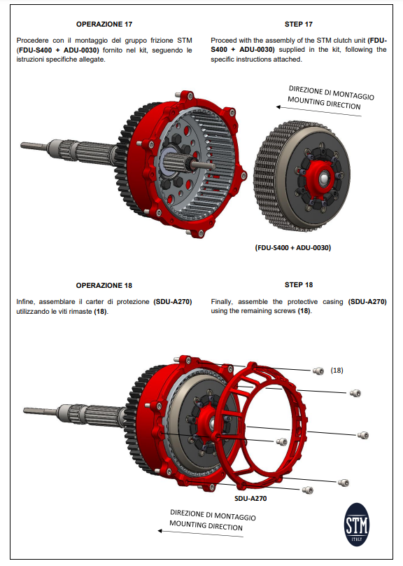 STM EVO SBK dry clutch Ducati Panigale V2 955 (20-24) KTT-2500