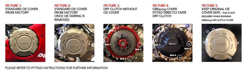 Cup protector protective cover GbRacing Ducati Panigale V4 R (19-21)