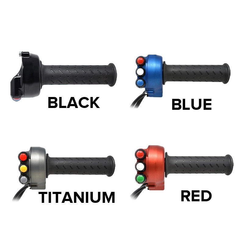 Gas grip housing with integrated handlebar jetprime Aprilia RS 660 (20-25) JP ACC 660