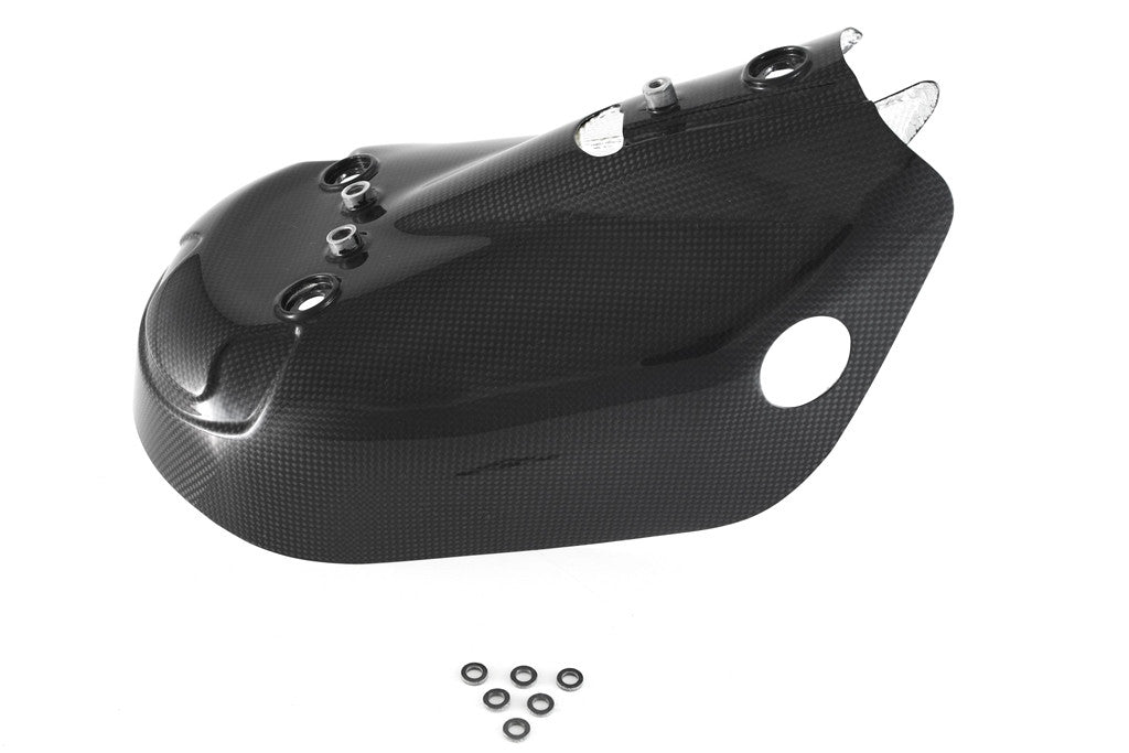 Heat protection manifold carbon fullsix ducati panigale 959 (16-19)