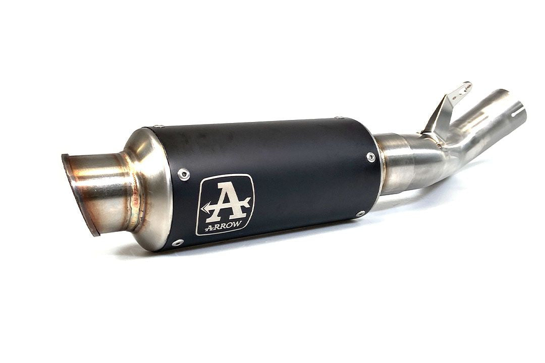 Arrow Slip-On Kit Dark GP2 Edelstahl Aprilia RSV4/RR/RF (17-18) 71542GPI