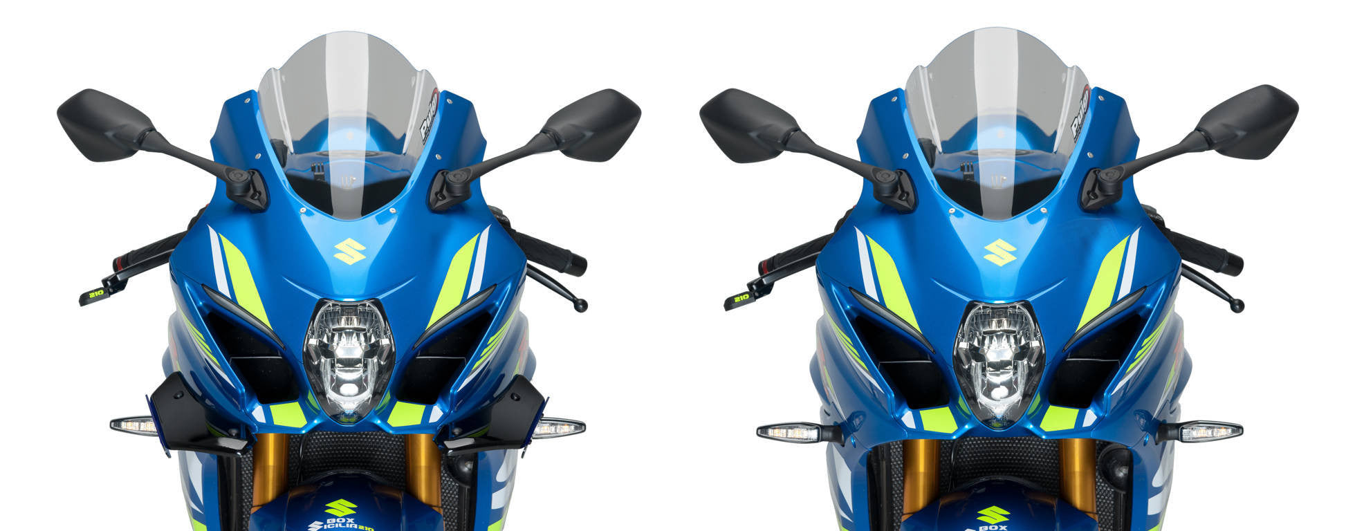 Spoiler Winglets Puig Downforce Suzuki GSX-R 1000 (17-23) 9738