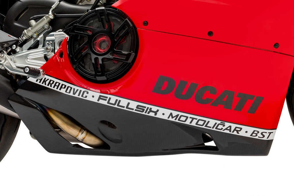 Side part right below Carbon Fullsix Ducati Panigale V4/S/R (18-21)