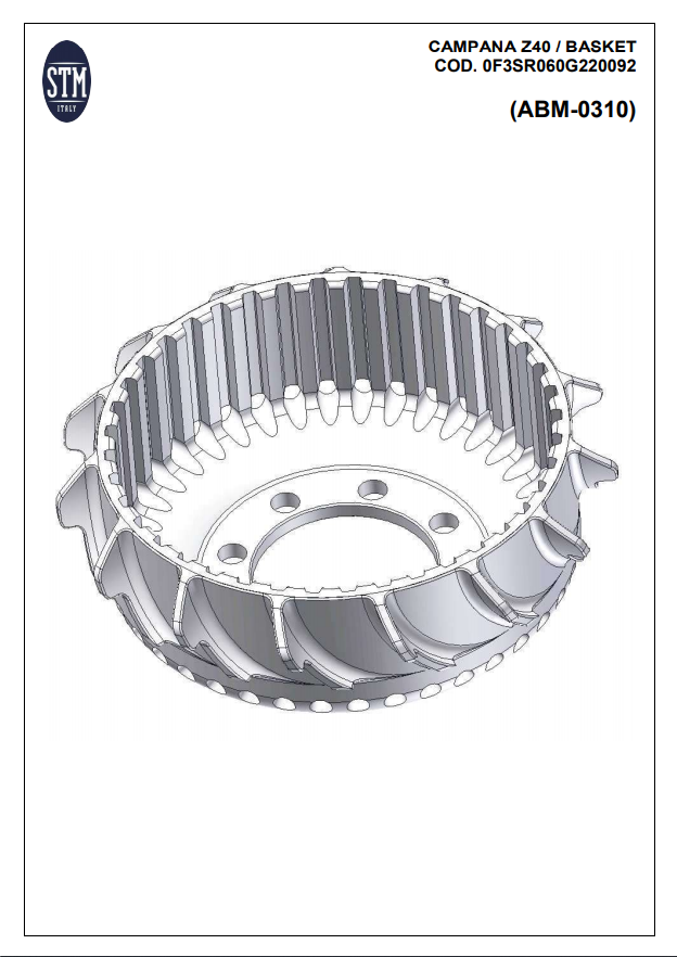 STM EVO GP embrague seco BMW S1000RR K46 (09-18) KTT-1300