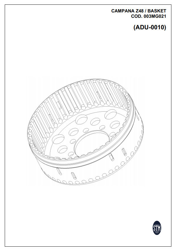 STM EVO SBK dry clutch Ducati Panigale 1199/1299 KTT-0400