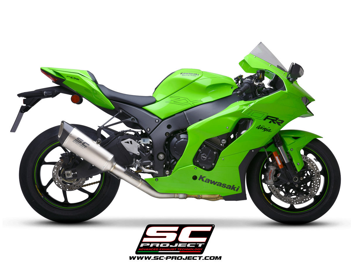 SC-Project Slip-On SC1-R + KAT-Ersatzrohr Kawasaki ZX-10 R/RR (21-25) K38A-DET91C