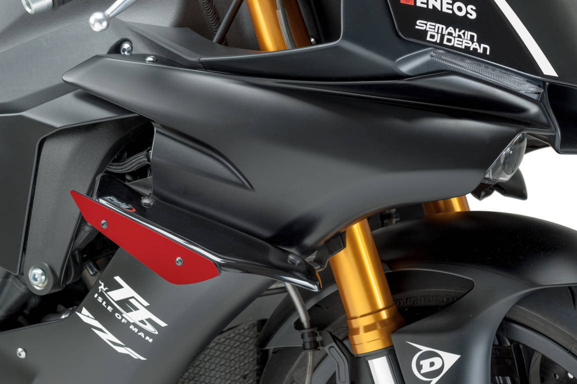 Spoiler de alerones Puig Winglets Downforce Yamaha YZF-R1/M RN32 RN49 (15-19) 9766