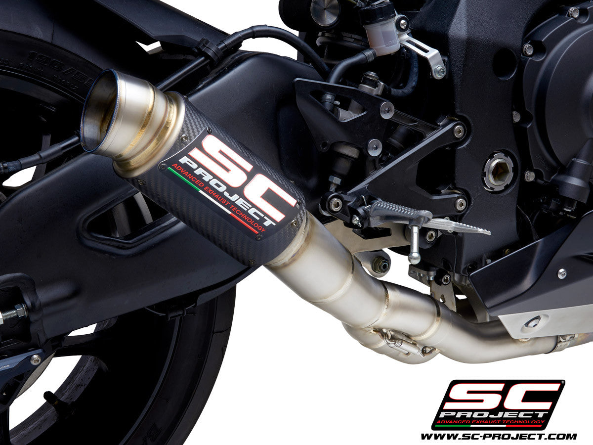 SC-Project Slip-On GP70-R + Tubo de reemplazo de gato Yamaha YZF-R1/M RN32 (15-16) Y11A-DET70
