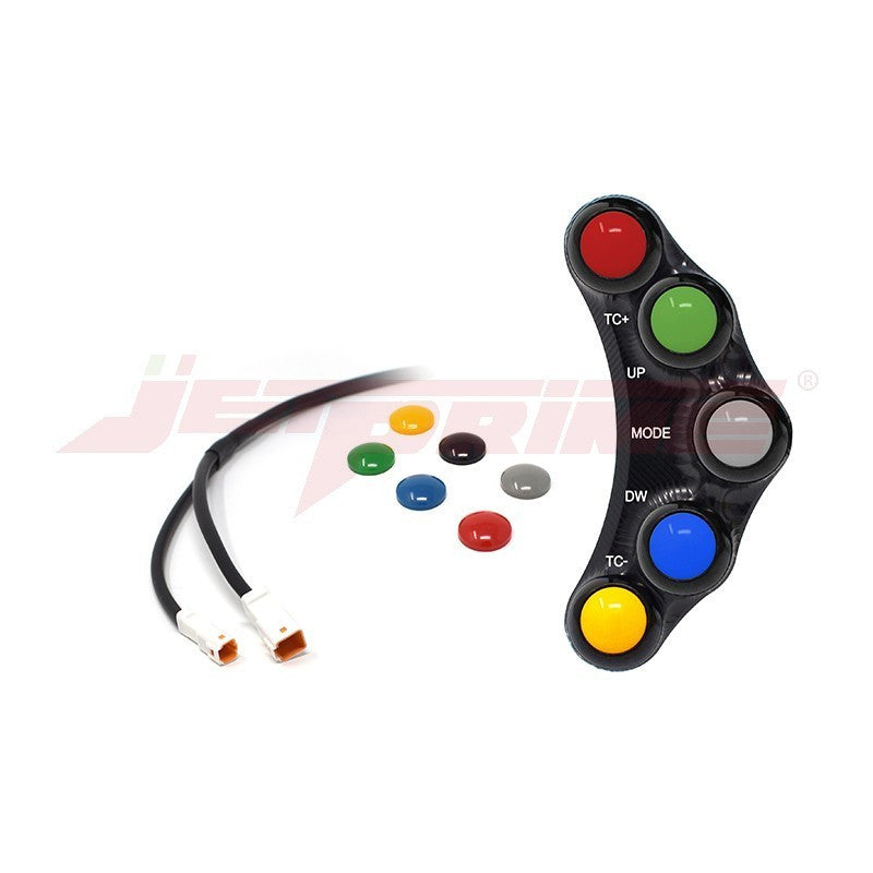 Left handlebar switch Race JetPrime Ducati Panigale 899 (13-16) JP PLSR 005