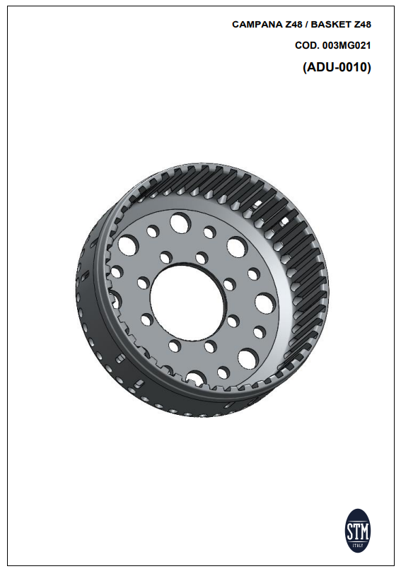 STM EVO SBK dry clutch Ducati Panigale V2 955 (20-24) KTT-2500