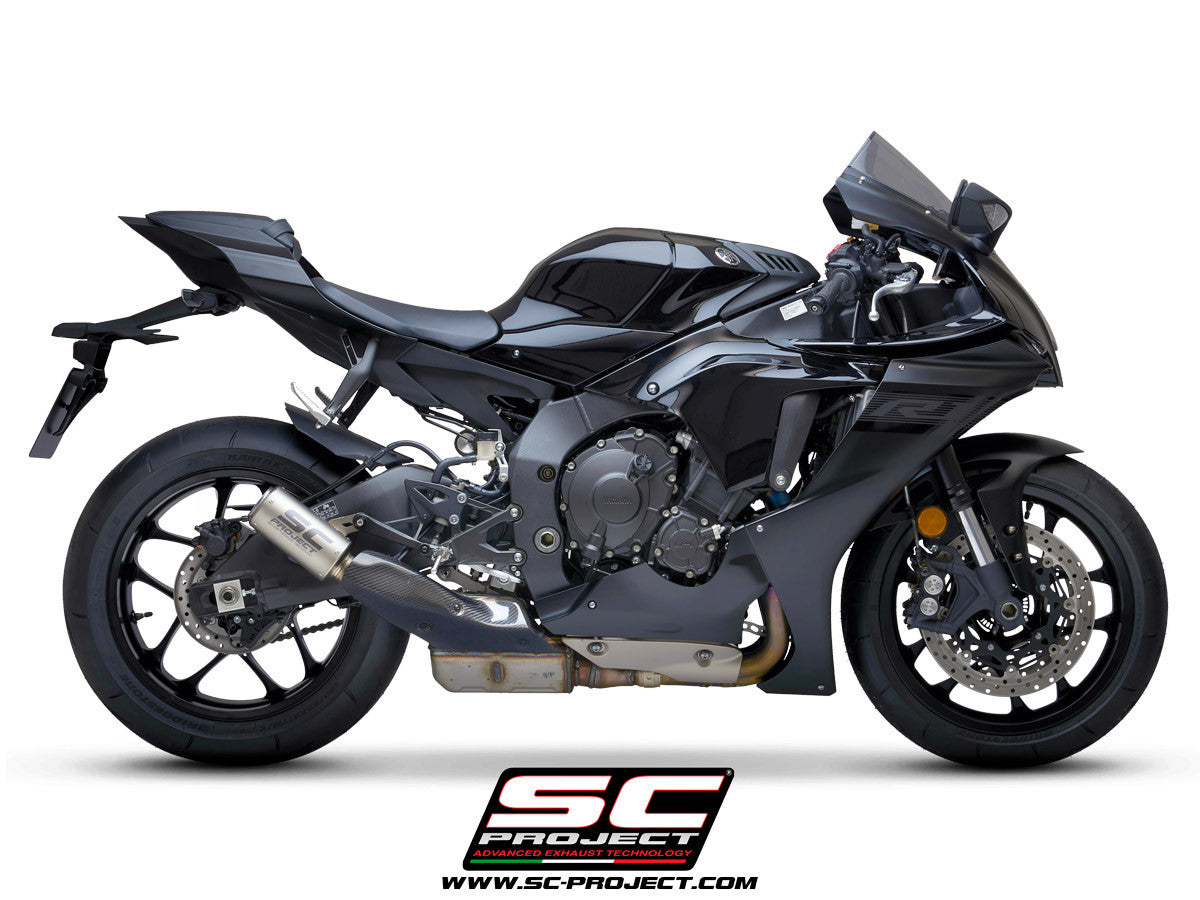 SC-Project Slip-on CR-T Yamaha YZF-R1/M RN49 (17-19) Y11b-T36