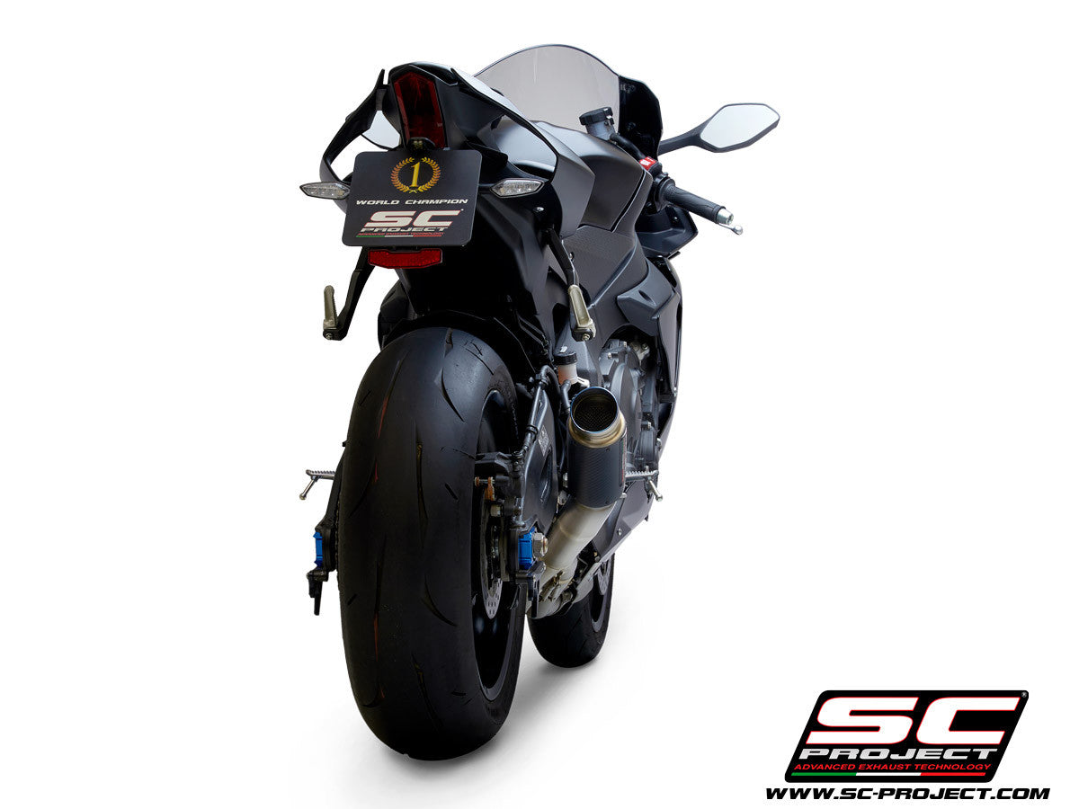 SC-Project Slip-On GP70-R + Cat Tube Yamaha YZF-R1/M RN65 (20-25) Y11C-DET70