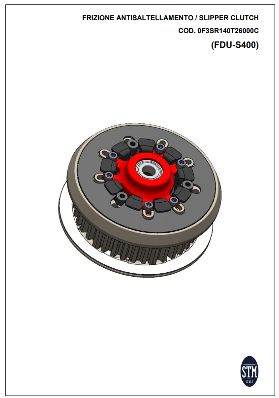 STM EVO SBK dry clutch Ducati Panigale V2 955 (20-24) KTT-2500