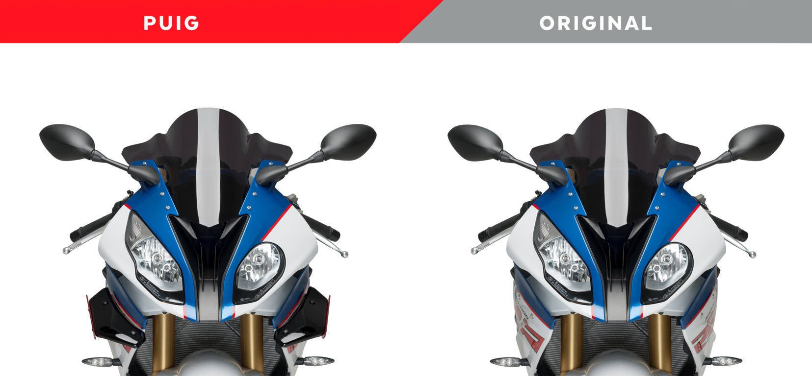 Puig Winglets Spoiler Downforce BMW S1000RR K46 (15-18) 9767