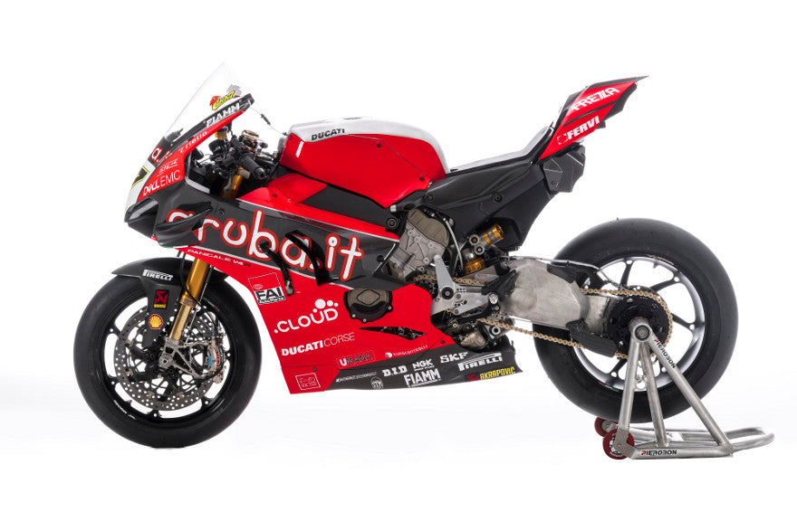 Aluminum rear wheel stand Ducati Panigale V4/S/R (18-24) Pierobon