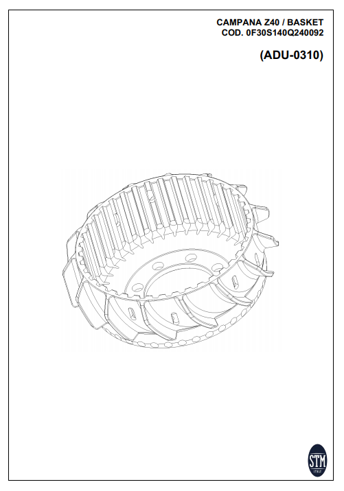 STM EVO GP dry clutch Ducati Panigale 1199/1299 KTT-0500