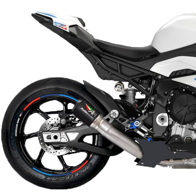 Sistema de escape completo de titanio Austin Racing (GP1R/GP2R/V3) BMW S1000RR K67 (19-25)